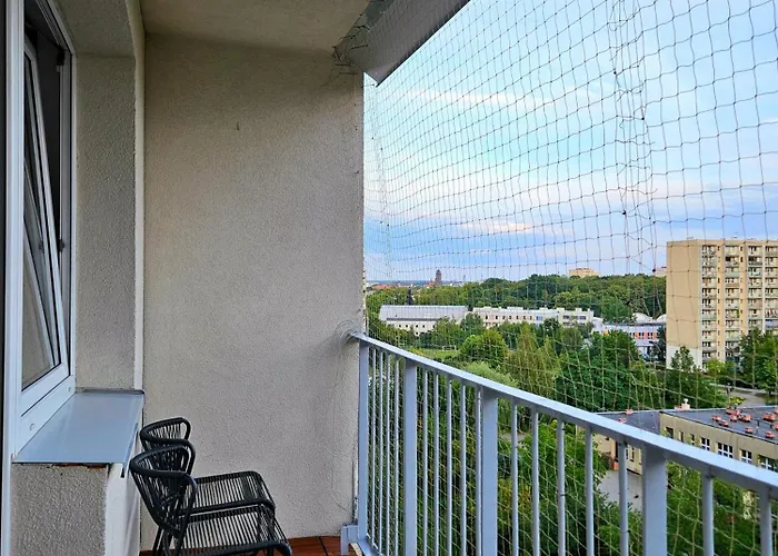 Kozielska Z Balkonem Appartamento Gliwice