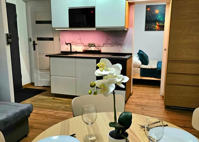 Kozielska Z Balkonem דירה *