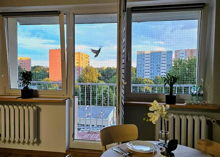 Kozielska Z Balkonem, Klimatyzacja, Darmowy Parking شقة